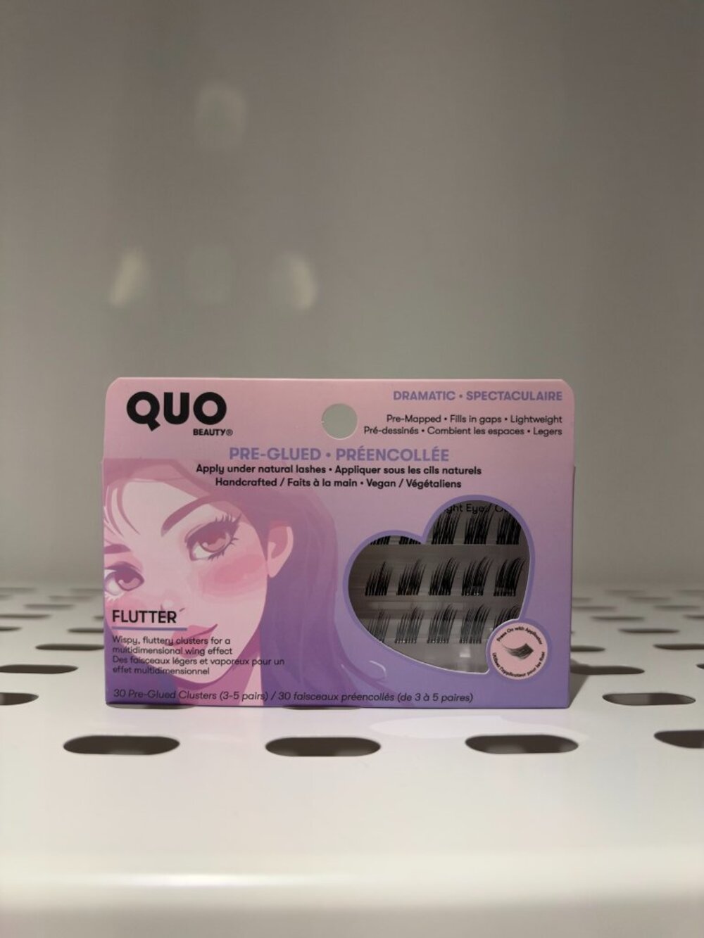Quo Beauty Pre-Glued Lash Clusters in Flutter